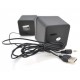 Колонки 2.0 Kisonli V410 Black, 2 x 1.5 Вт, пластиковый корпус, USB + 3.5mm