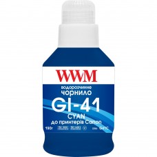 Чернила WWM Canon G1420/G1460/G2420/G2460/G3420/G3460, Cyan, 190 мл, водорастворимые (G41C)
