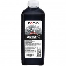 Чорнило Barva Epson 112, Black, 1 л, пігментне (E112-825)