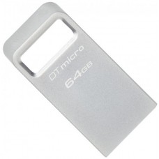 USB 3.2 Flash Drive 64Gb Kingston DataTraveler Micro, Silver (DTMC3G2/64GB)