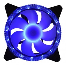 Вентилятор 120 mm Cooling Baby 12025PBL 120x120x25мм BB, 26дБ, RGB BLUE SNOW,12V,1200 об/мин, 3-pin+4-pin (Molex)