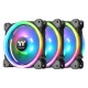Вентилятори 120 мм, Thermaltake Riing Trio 14 RGB Radiator Fan TT Premium Edition 3-Fan Pack(CL-F077-PL14SW-A)