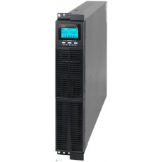 ИБП LogicPower Smart-UPS 3000 PRO RM Black, 3000VA, 2700W, smart online, 8 розеток, 12В/9Ач x 6 шт