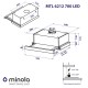 Витяжка кухонна Minola MTL 6212 BL 700 LED
