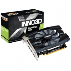 Видеокарта GeForce GTX 1650, Inno3D, COMPACT, 4Gb GDDR6 (N16501-04D6-1177VA19)