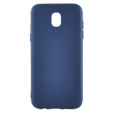 Накладка силіконова для смартфона Samsung J530 (J5 2017), Soft case matte Dark blue