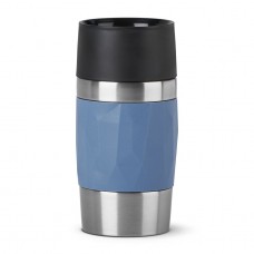 Термокружка Tefal Compact Mug, Blue, 300 мл, нержавеющая сталь (N2160210)