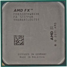 Б/В Процесор AMD (AM3+) FX-8320, Tray, 8x3.5 GHz, L3 8Mb, Vishera, 32 nm, TDP 125W (FD8320FRW8KHK)