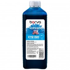 Чорнило Barva Epson L15150, L15160, L6550, L6570, L11160, M15140, Cyan, 1 л (E112-826)