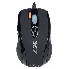 Миша A4Tech X-710BK USB X7 Game Oscar mouse, Black, кнопка потрійного пострілу