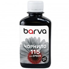 Чорнило Barva Epson L8180, L8160, Black, 180 мл, водорозчинні (E115-872)