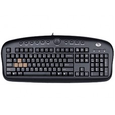 Клавіатура A4tech KB-28G-1 Black, Multimedia, USB, Game Master K/b, 12 