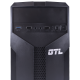 Корпус GTL 1613+ Black, 400 Вт, Micro ATX