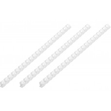 Пружини пластикові 2E, діаметр 6 мм, білі, 100 шт (2E-PL06-100WH)