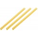 Пружины пластиковые 2E, диаметр 10 мм, желтые, 100 шт (2E-PL10-100YL)