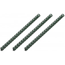 Пружины пластиковые 2E, диаметр 14 мм, темно-зеленые, 100 шт (2E-PL14-100DGR)