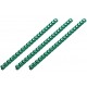 Пружини пластикові 2E, діаметр 25 мм, зелені, 50 шт (2E-PL25-50GR)