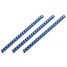 Пружини пластикові 2E, діаметр 45 мм, сині, 50 шт (2E-PL45-50CY)
