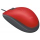 Мышь Logitech M110 Silent, Red, USB (910-006759)