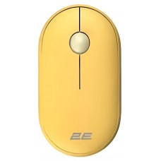 Мышь беспроводная 2E MF300 Silent, Sunny Yellow (2E-MF300WYW)