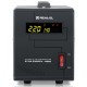 Стабілізатор REAL-EL STAB ENERGY-1000 Black, релейний, 800Вт, вхід 220В+/-20%, вихід 220V +/- 10%