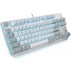 Клавиатура Asus ROG Strix Scope NX TKL, Moonlight White, механическая (90MP02B6-BKUA00)