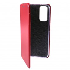 Чехол-книжка для смартфона Xiaomi Redmi Note 11/Note 11s, Premium Leather Case Red