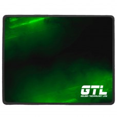 Килимок GTL Gaming S, Black-Green  250x210х2 мм, антиковзна основа, захист від вологи
