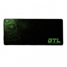 Килимок GTL Gaming XL, Black-Green 1, 600х300х3 мм, антиковзна основа, захист від вологи