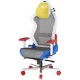 Ігрове крісло DXRacer Air PRO White-Blue-Red-Yellow, сітка, алюмінієва основа (AIR-R1S-WRB.G-B3-NVF)