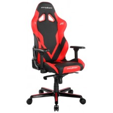 Ігрове крісло DXRacer G Series D8200 Black-Red, екошкіра, металева основа (GC-G001-NR-B2-NVF)