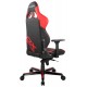 Ігрове крісло DXRacer G Series D8200 Black-Red, екошкіра, металева основа (GC-G001-NR-B2-NVF)