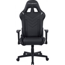 Ігрове крісло DXRacer P Series Black, PU-шкіра, нейлон, алюмінієва основа (GC-P132-N-F2-NVF)