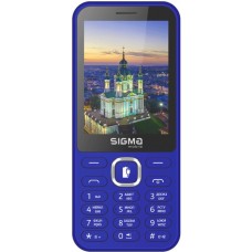 Мобільний телефон Sigma mobile X-style 31 Power TYPE-C, Blue, Dual Sim