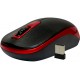 Мышь беспроводная Frime FWMO-220BR, Black/Red, USB, оптическая, 1200 dpi, 2 кнопки, 1xAA
