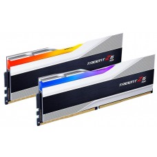 Память 48Gb x 2 (96Gb Kit) DDR5, 6400 MHz, G.Skill Trident Z5 RGB, Silver (F5-6400J3239F48GX2-TZ5RS)