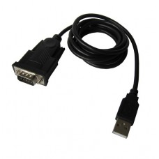 Конвертер USB - COM (RS232), Dynamode, Black (FTDI-DB9M-02)