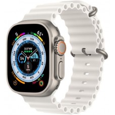 Смарт-часы Apple Watch Ultra GPS + Cellular (A2684), 49 мм, White Ocean Band (MNHF3UL/A)