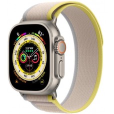 Смарт-часы Apple Watch Ultra GPS + Cellular (A2684), 49 мм, Yellow/Beige Trail Loop (MQFU3UL/A)