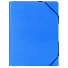 Папка-бокс A4, Blue, H-Tone, на резинках (JJ409342-blue)