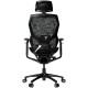 Ігрове крісло Lorgar Grace 833, Black (LRG-CHR855B)