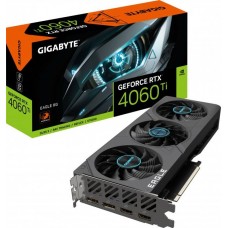Видеокарта GeForce RTX 4060 Ti, Gigabyte, EAGLE, 8Gb GDDR6 (GV-N406TEAGLE-8GD)