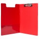 Папка-кліпборд A4, Red, PVC, H-Tone (JJ40917-red)