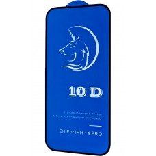 Захисне скло для iPhone 14 Pro, 10D, Black