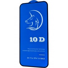 Защитное стекло для iPhone 14 Plus, 10D, Black