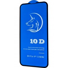 Защитное стекло для iPhone 13 mini, 10D, Black