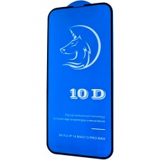 Защитное стекло для iPhone 13 Pro Max/14 Plus, 10D, Black