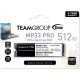 Твердотельный накопитель M.2 512Gb, Team MP33 Pro, PCI-E 3.0 x4 (TM8FPD512G0C101)