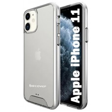 Бампер для Apple iPhone 11, BeCover Space Case, Transparent