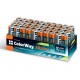 Батарейка AAA (LR03), щелочная, СolorWay Alkaline Power, 40 шт, 1.5V, Color box (CW-BALR03-40CB)